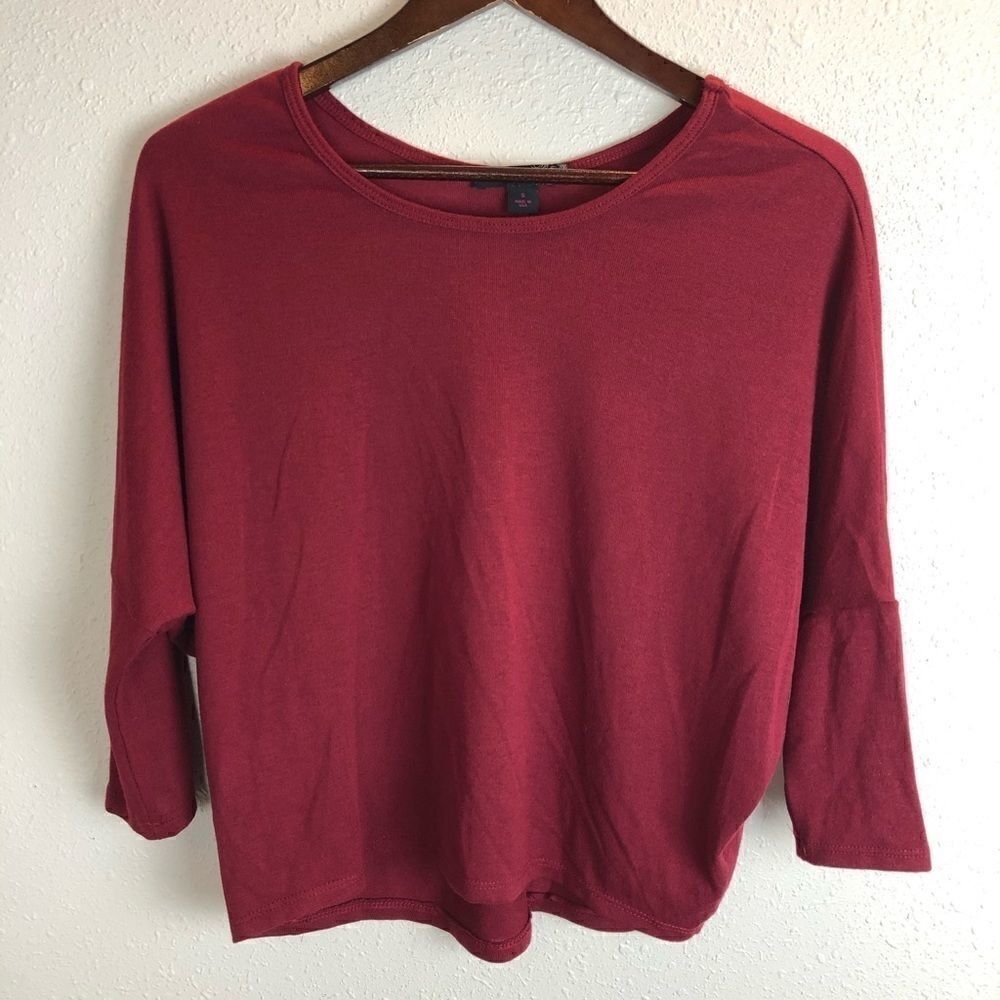 NWT JW Styles Marion Red Top Size S